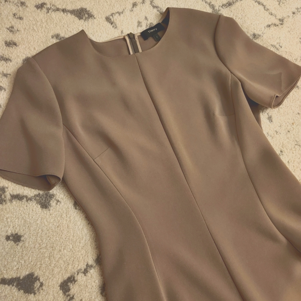 Theory Fit & Flare Dress